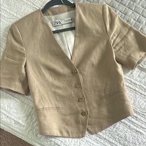 Zara Women's Tan Blazer